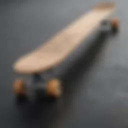 Close-up view of the Element skateboard rail showcasing its sleek design