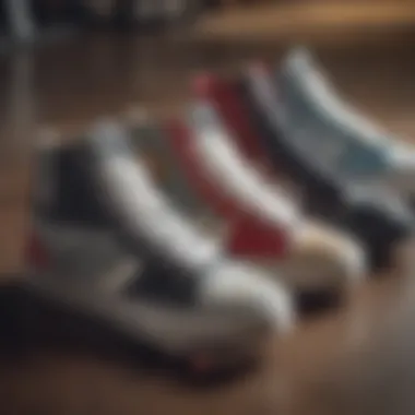 Key Brands in High Top Court Shoes Key brands providing high top court shoes for skateboarders