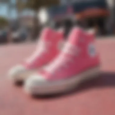 Notable Exploring the Converse Pink Chuck 70 High Top Shoes in Skate Culture