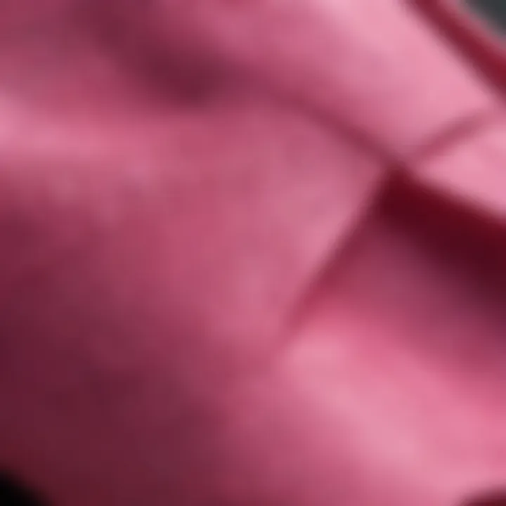 Close-up of material texture showcasing innovation in Hurley shorts