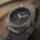 Close-up of the Nixon Ride Watch highlighting its intricate design and features