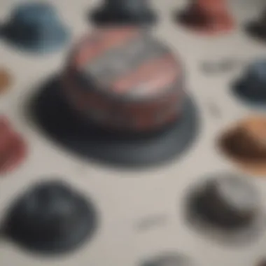 Close-up of a Vans bucket hat featuring unique patterns and textures